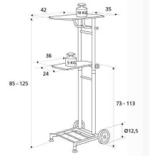 FUNSCREEN funMaster II Projektor állvány