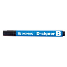 DONAU Táblamarker, 2-4 mm, kúpos, DONAU "D-signer B"", fekete