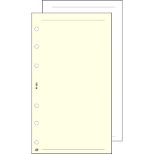 SATURNUS Kalendárium betét, jegyzetlap, "L", sima, SATURNUS, chamois