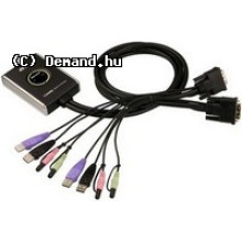 ATEN KVM Switch 2PC USB DVI + kábel