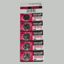 Maxell CR 2032 5db-os Lithium gombelem