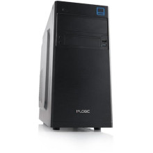 Modecom Logic M4 Mini USB3.0 Black Black,1x5,25",1x3,5",microATX,1xUsb,Audio,Táp nélkül,170x370x360mm,1xUSB3.0