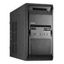 CHIEFTEC Libra Midi Tower LT-01B Black Black.2x5.25".1x3.5".microATX.2xUsb.Audio.Táp nélkül.425x180x352mm.1x