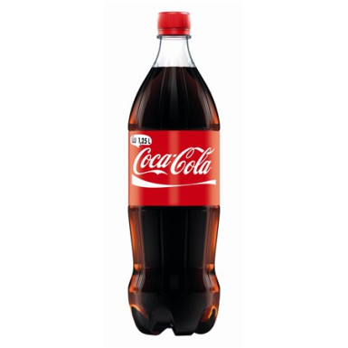 Üdítőital, szénsavas, 1 l, COCA COLA