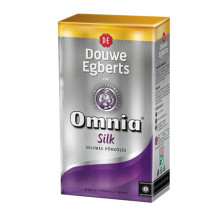 Kávé, pörkölt ,őrölt, vákuumos csomagolásban, 250 g, DOUWE EGBERTS "Omnia" silk