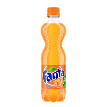 Üdítőital, szénsavas, 0,5 l, FANTA, narancs