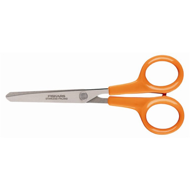 Olló, barkács, 13 cm, FISKARS "Classic", narancssárga