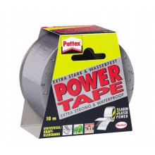 Ragasztószalag, 50 mm x 10 m, HENKEL "Pattex Power Tape", ezüst