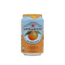 Üdítőital, szénsavas, 0,33 l, SAN PELLEGRINO, narancs