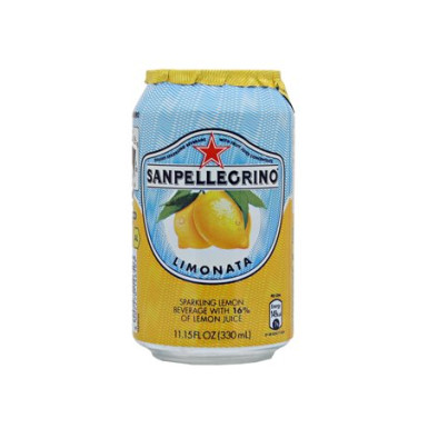 Üdítőital, szénsavas, 0,33 l, SAN PELLEGRINO, citrom