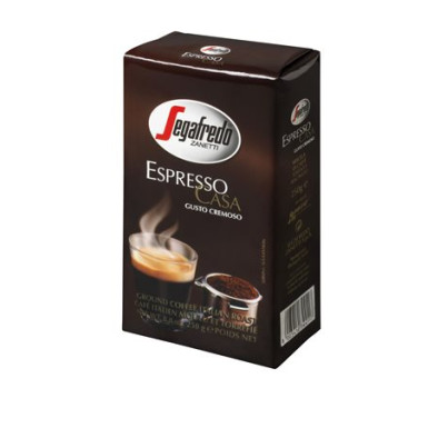 Kávé, pörkölt, őrölt, vákuumos csomagolásban, 250 g,  SEGAFREDO, "Espresso Casa"