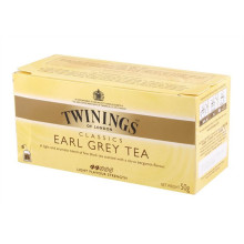 Fekete tea, 25x2 g, TWININGS "Earl grey"