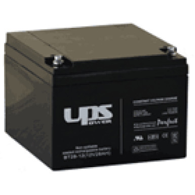 UPS 12V 28Ah 12V, 28Ah, zselés, ólom akkumulátor, gondozásmentes, 175x126x166mm, 8.6kg.