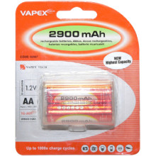 VAPEX 2VTE2900AA 2db AA méretű, NiMH ceruza akkumulátor, 1.2V, 2900mAh, akkutartó.