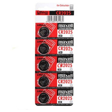 Maxell CR 2025 5db-os Lithium gombelem