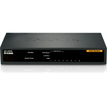 D-Link 8-port 10/100 Desktop Switch with 4 PoE Ports