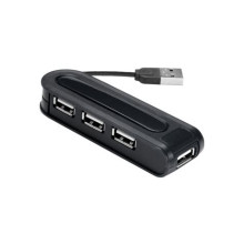 REVOLTEC USB 2.0 Hub 4 port RZ058 Black