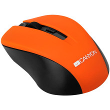 Canyon CNE-CMSW1O Wireless Orange Optikai,Cordless,USB,Orange,800/1000/1200DPI