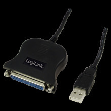 LogiLink USB-ből párhuzamos kábel (parallel), D-SUB, 25pin