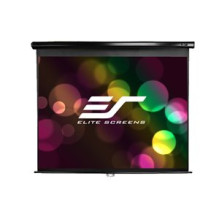 EliteScreen fali vászon Manual 85"(1:1) M85XWS1 (152,4x152,4cm, MaxWhite,1.1, Fehér váz)