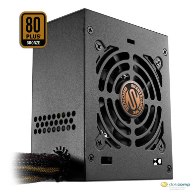 Sharkoon Tápegység - 450W SilentStorm SFX Bronze (80Plus Bronz, SFX méret, ATX beépítő keret, 8cm ve