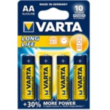 Varta Longlife 1.5V AA alkáli elem 4db