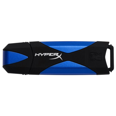 Kingston DTHX30/64GB USB 3.0 HyperX 3.0 pendrive - 64GB - fekete-kék