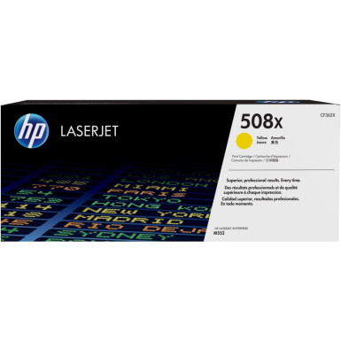 HP CF362X /No.508X/ Yellow lézertoner eredeti 9,5K