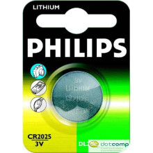 Philips CR2025 3V Gombelem Lítium 1db/cs blisteres