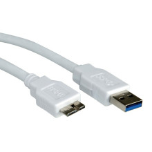 VALUE Kábel USB 3.0 A-MicroB M/M 0.15 m