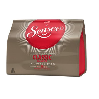 DOUWE EGBERTS Kávépárna, 16 db, 111 g, DOUWE EGBERTS "Senseo",  Classic