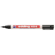 EDDING Alkoholos marker, 0,75 mm, kúpos, EDDING "404", fekete