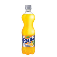 FANTA Üdítőital, szénsavas, 0,5 l, FANTA "Fanta Zero"