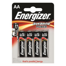 ENERGIZER Elem, AA ceruza, 4 db, ENERGIZER "Alkaline Power"