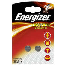 ENERGIZER Gombelem, LR44/A76, 2 db, ENERGIZER