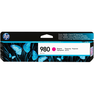 HP D8J08A Magenta No.980 tintapatron eredeti, 6,6K/ 200gr