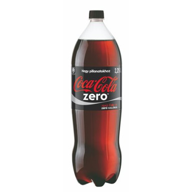 COCA COLA Üdítőital, szénsavas, 2,25 l, COCA COLA "Coca Cola Zero"