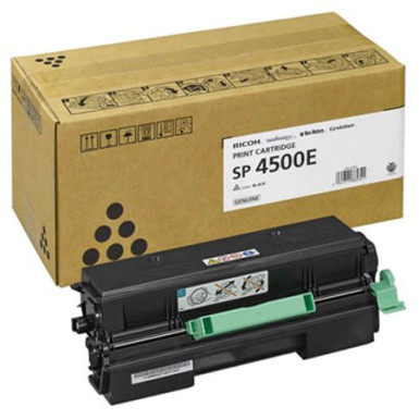 RICOH 407340 Lézertoner Aficio SP 3600DN, SP 3610SF, SP 4510DN nyomtatókhoz, RICOH fekete, 6K