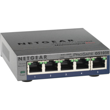 NETGEAR 5-PORT GBIT E-NET PLUS SWITCH