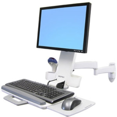 ERGOTRON 200 SERIES COMBO ARM (WHITE)