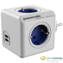 Allocacoc PowerCube Original USB elosztó fehér-kék /1202/DEOUPC/