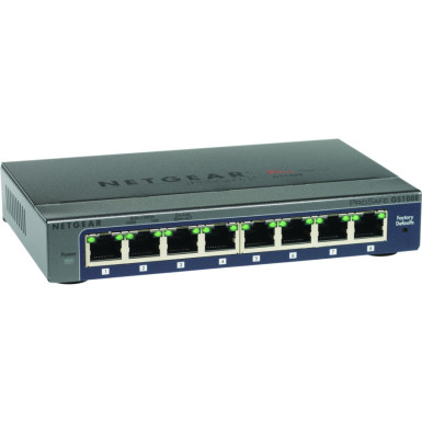 NETGEAR PROSAFE PLUS SWITCH 8-PORT