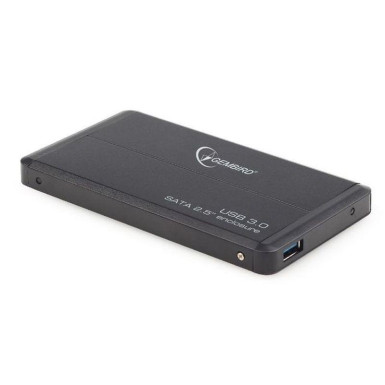 Gembird külső USB 3.0 ház 2.5'' SATA HDD-re/SSD, alumínium, fekete EE2-U3S-2