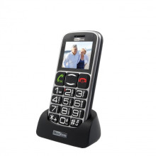 Maxcom MM462BB Mobiltelefon extra nagy gombokkal, vészhívóval - fekete MM462BBCZA