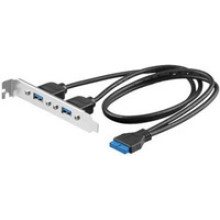 Hátlapi kivezetés 2x USB 3.0 port Goobay 95369