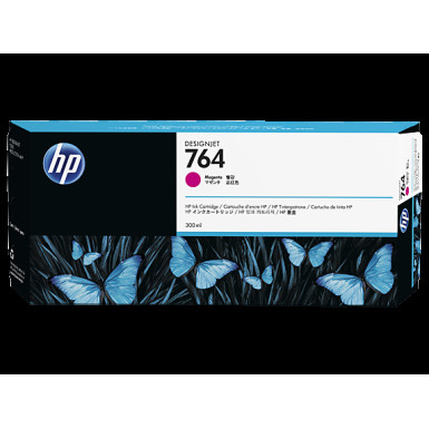 HP - INKJET LF DESIGN SUPP (PL UK) INK CARTRIDGE NO 764 300-ML     C1Q14A