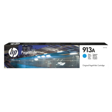 HP - INKJET SUPPLY (PL1N) MVS INK CARTRIDGE NO 913A CYAN      F6T77AE