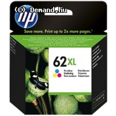 HP - INKJET SUPPLY (PL1N) MVS INK CARTRIDGE NO 62 XL C/M/Y    C2P07AE#301