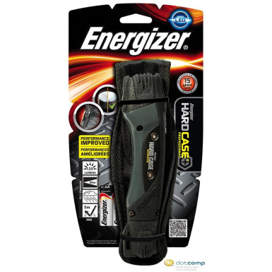 Torch ENERGIZER Hard Case Professional Led + two AA batteries, black 7638900287424