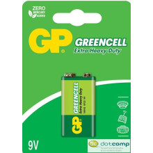 GP 9V Greencell 1604G elem (1db/blister) /GP1604G-2U1/